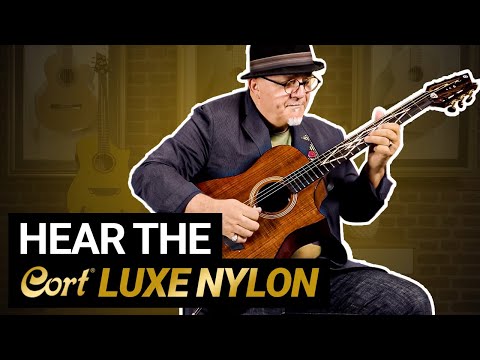 Cort Luxe Nylon Frank Gambale Signature – Massief Blackwood, Nylon Snaren & Fishman Flex Blend