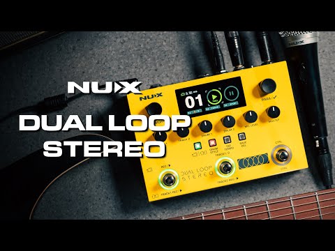 NUX NML-3DLS Dual Loop Stereo Looper Voetschakelaar