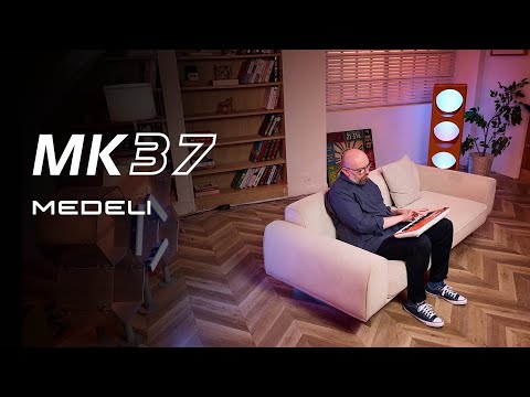 Medeli MK37 Nebula Serie – 37 Mini-Tasten, 200 Sounds, USB-C MIDI/Audio-Aufnahme