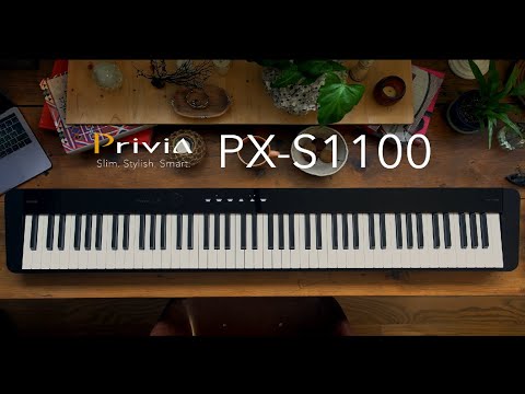 Casio PX-S1100 WE digitale piano wit bundel