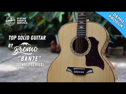 Bromo BAN7E Danali Series Jumbo akoestische gitaar sollid