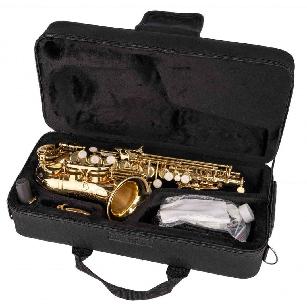 Purcell SAX-SOB Curved sopraan saxofoon met koffer