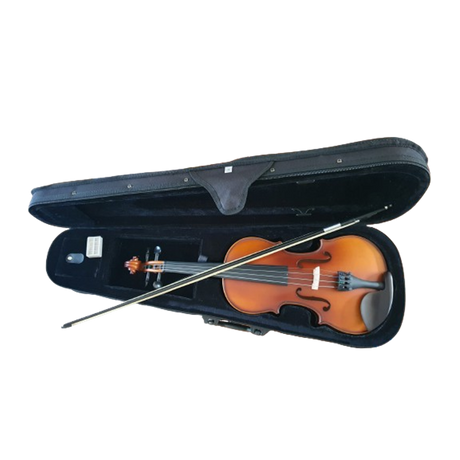 Scarlatti OVB-310E-2 4/4 All Solid viool set met carbon strijkstok en koffer