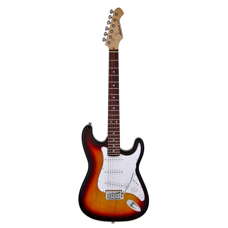 Aria STG-003SPLG STG Series 3 tone sunburst stratocaster elektrische gitaar