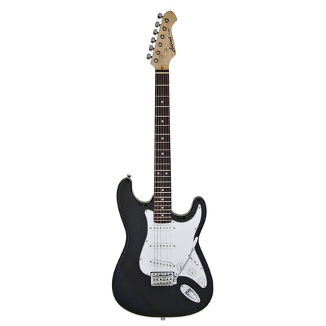 Aria STG-003 BK STG Series zwarte stratocaster elektrische gitaar