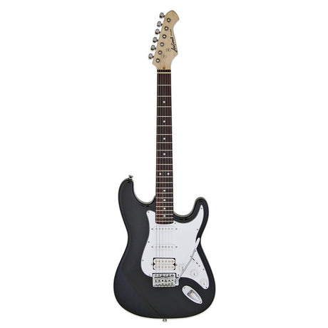 Aria STG-004 BK STG Series Zwarte Stratocaster elektrische gitaar