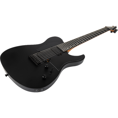 Spira Guitars T-407 MBK Satin Black elektrische gitaar