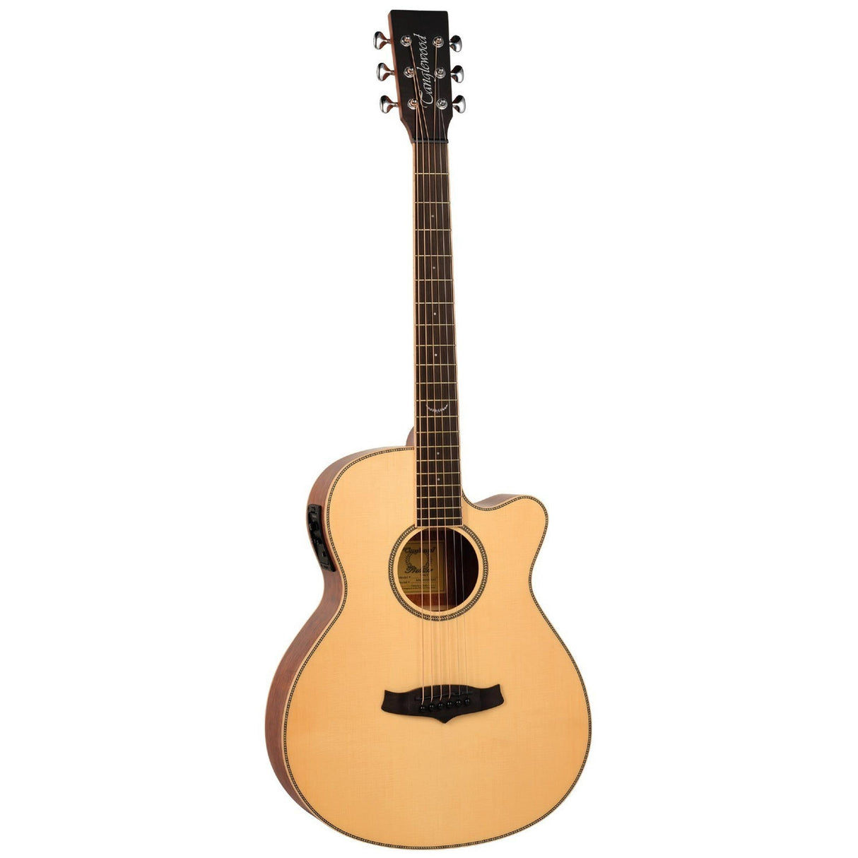 Tanglewood Premier TP4 CE Elektro-Akoestische Gitaar Solid Spruce Mahogany Natural Satin