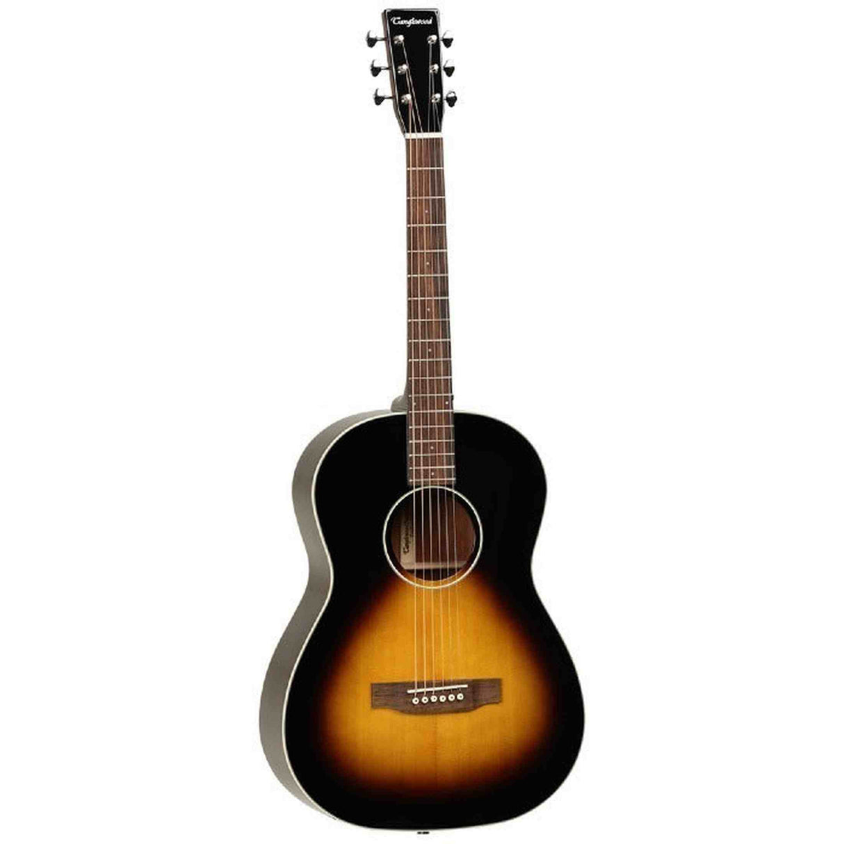 Tanglewood Sundance Historic TW40SOVSE OO Folk Electro-Akoestische Gitaar Solid Spruce Mahogany Fishman Presys Vintage Sunburst Gloss