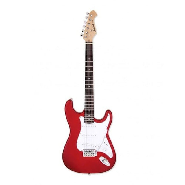 Aria STG-003 CA STG Series Candy Apple Red Stratocaster elektrische gitaar