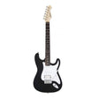 Aria STG-004 BK STG Series Zwarte Stratocaster elektrische gitaar