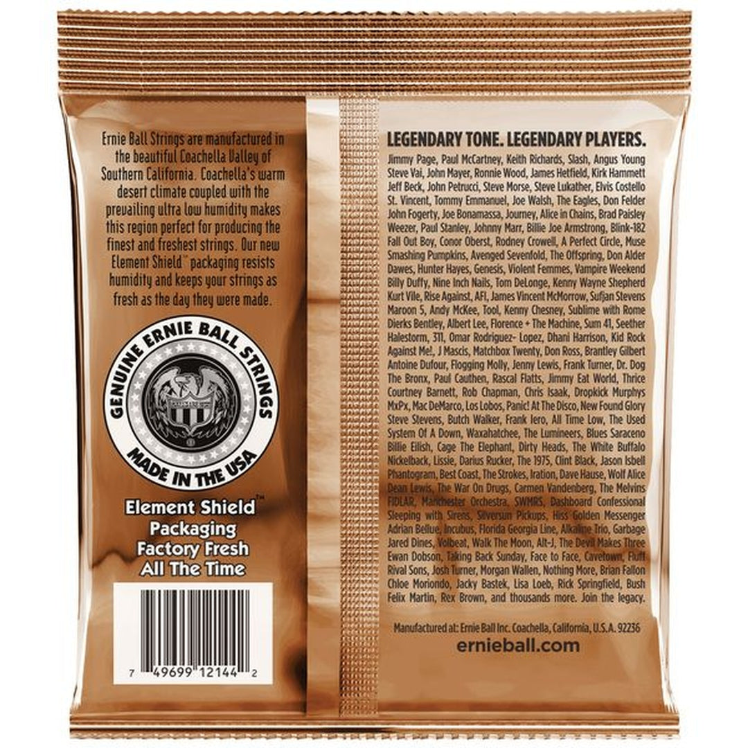 Ernie Ball 2144 Medium Earthwood Phosphor Bronze Snaren Set