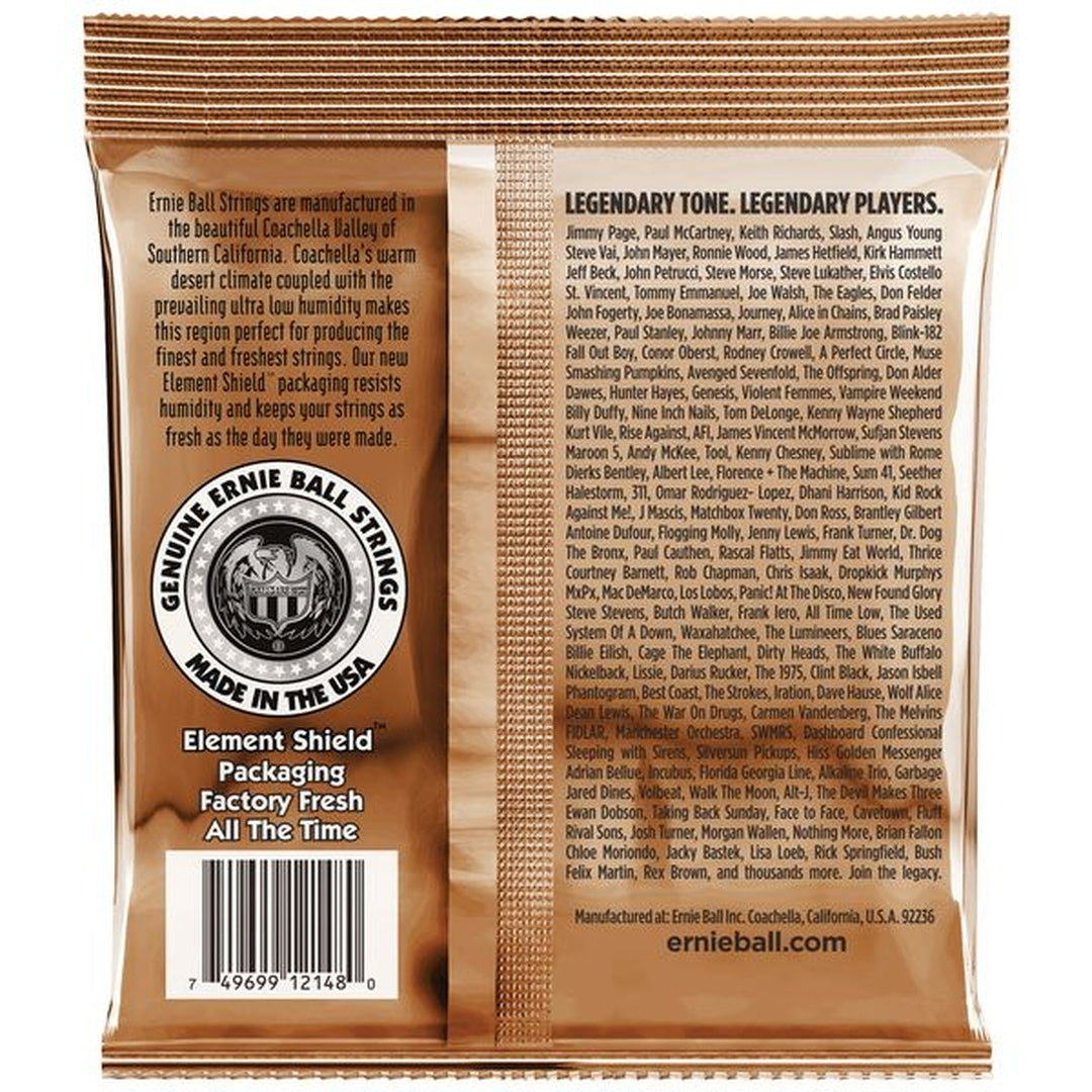 Ernie Ball 2148 Light Earthwood Phosphor Bronze Snaren Set