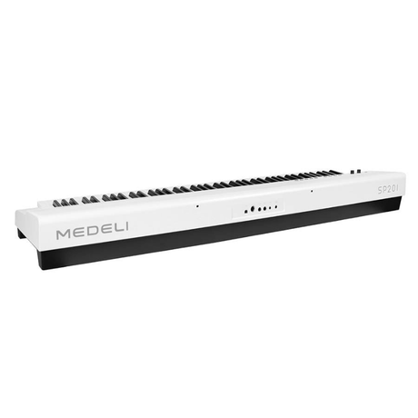 Medeli SP201+ WH digitale piano - Medeli - VDS instrumenten