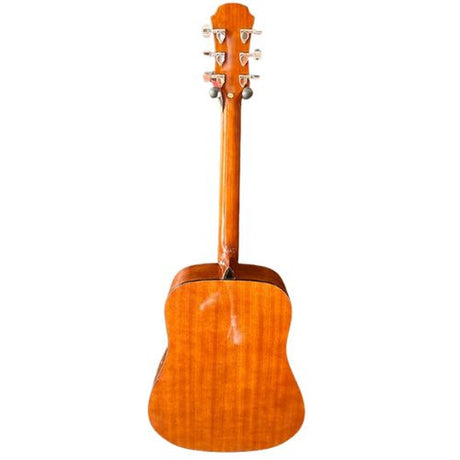 Aria ADW-01 naturel akoestische western gitaar met D'addario snaren