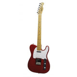 Phoenix EG-492MF-CRD Candy Apple Red Telecaster elektrische gitaar