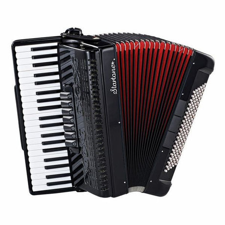 Startone MKII 120 Zwart Piano Accordeon