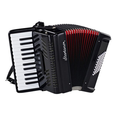 Startone MKII 48 Zwart Piano Accordeon