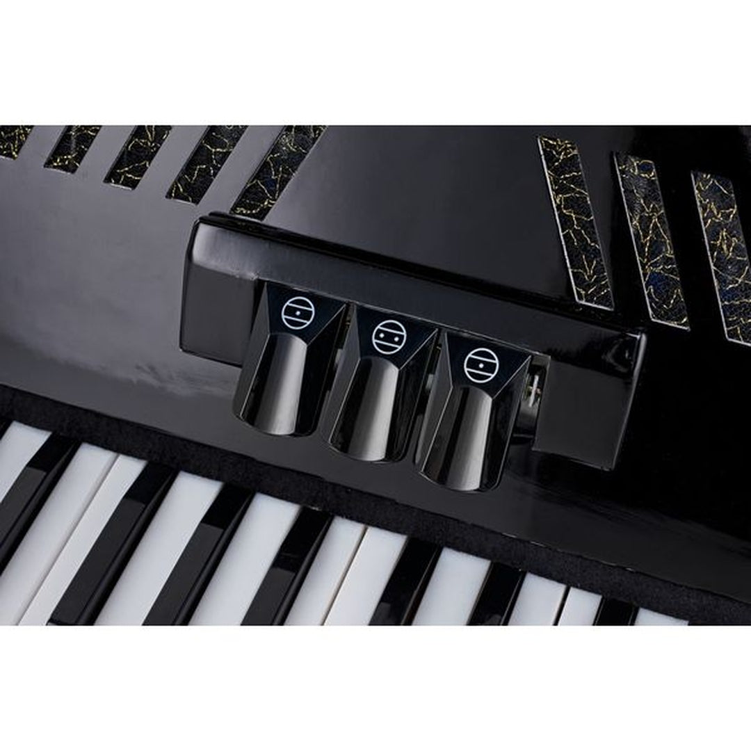 Startone MKII 48 Zwart Piano Accordeon