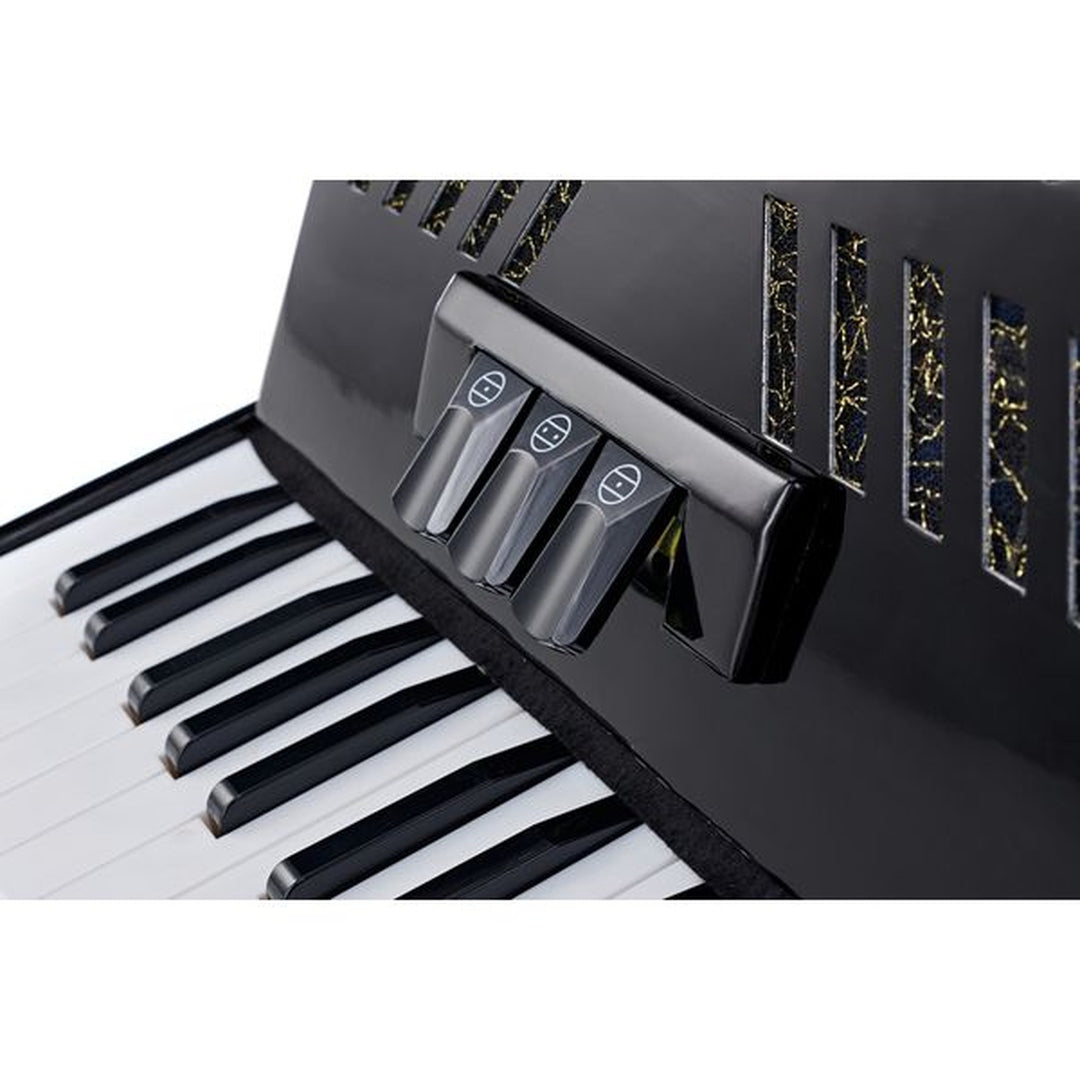 Startone MKII 48 Zwart Piano Accordeon