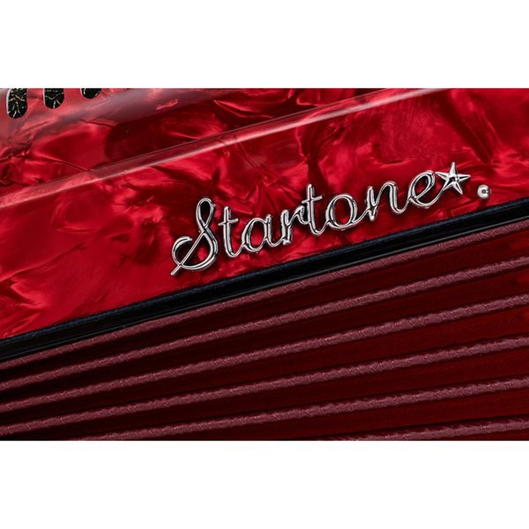 Startone MKII 48 Rood Piano Accordeon