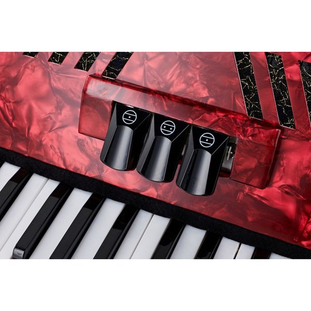 Startone MKII 48 Rood Piano Accordeon