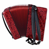 Startone MKII 72 Rood Piano Accordeon