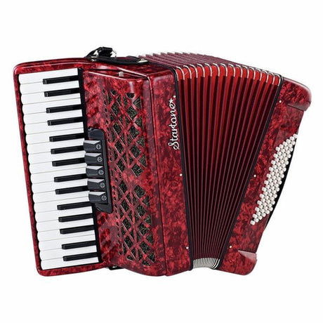 Startone MKII 72 Rood Piano Accordeon