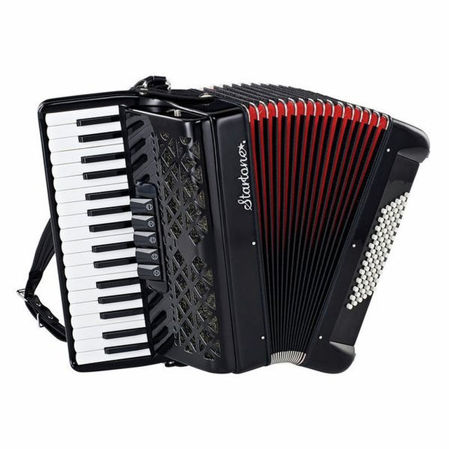 Startone MKII 72 Zwart Piano Accordeon