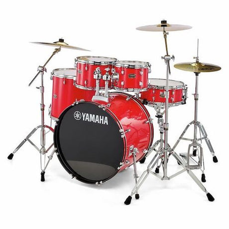 Yamaha Rydeen Studio Hot Red akoestisch drumstel