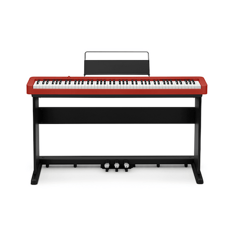 Casio digitale piano CDP-S160 RD met CS-470P BK vaste standaard