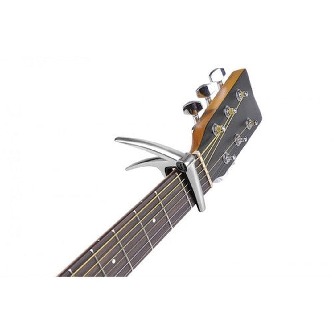 Cherub gitaar capo zilver MC-1 universeel