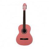 Gomez 001 roze klassieke akoestische gitaar