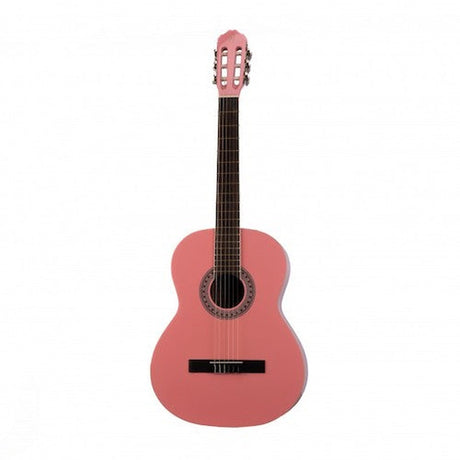 Gomez 001 roze klassieke akoestische gitaar