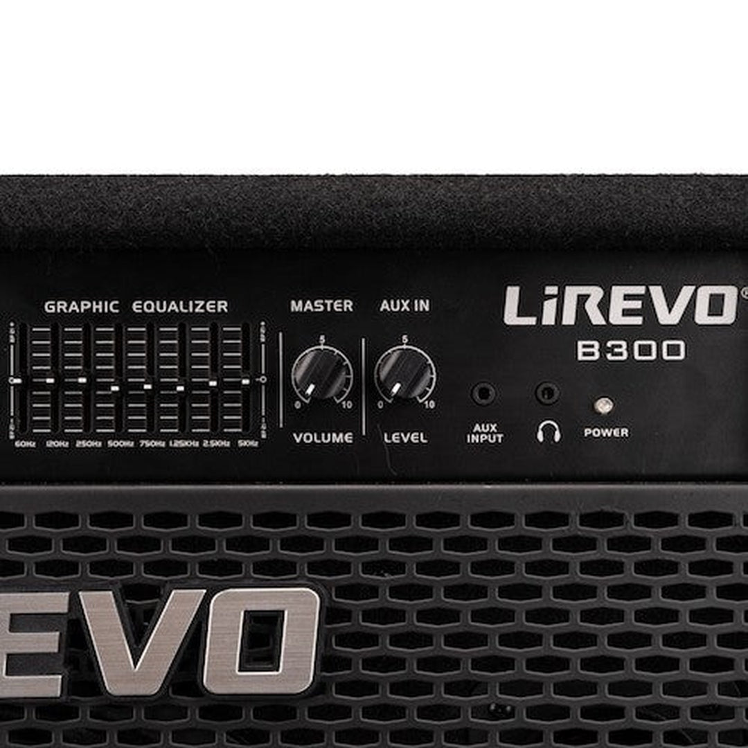 LIREVO B300 basversterker 300W 8ohm 15 inch + 3 inch