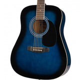 Phoenix 001 western gitaar blue sunburst