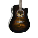 Phoenix 002 CE TS tiger semi akoestische western gitaar