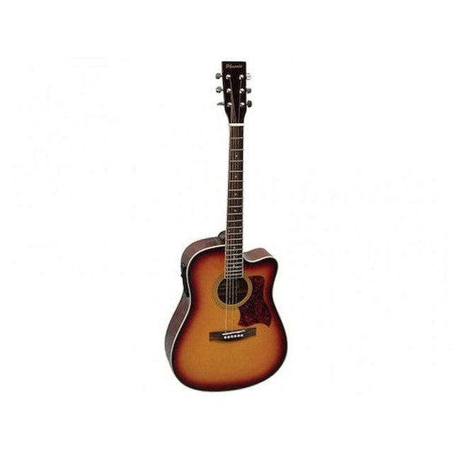 Phoenix 002 CE tobacco sunburst semi akoestische western gitaar